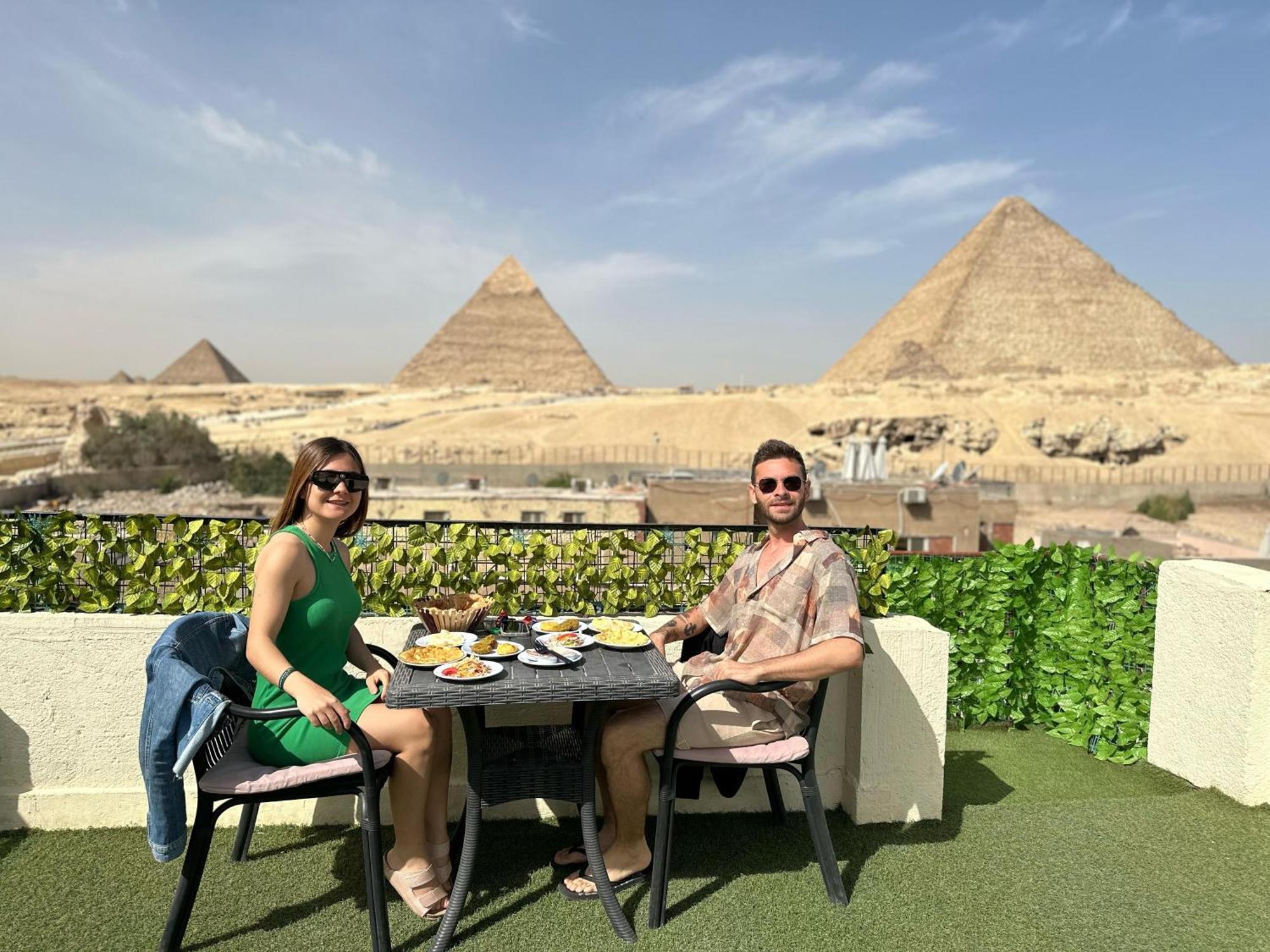 Solima Pyramids View Kafret el-Gabal Eksteriør bilde