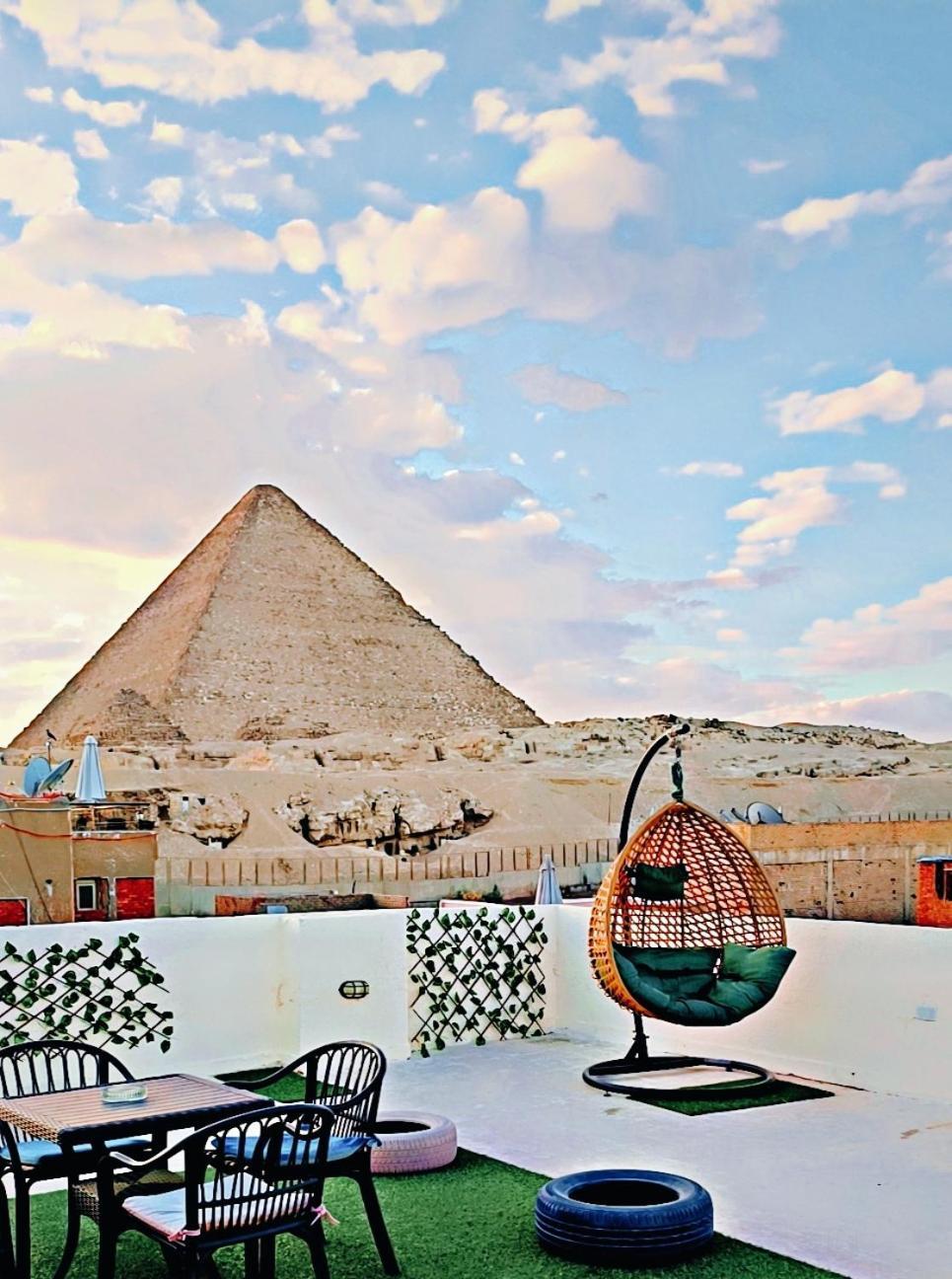 Solima Pyramids View Kafret el-Gabal Eksteriør bilde