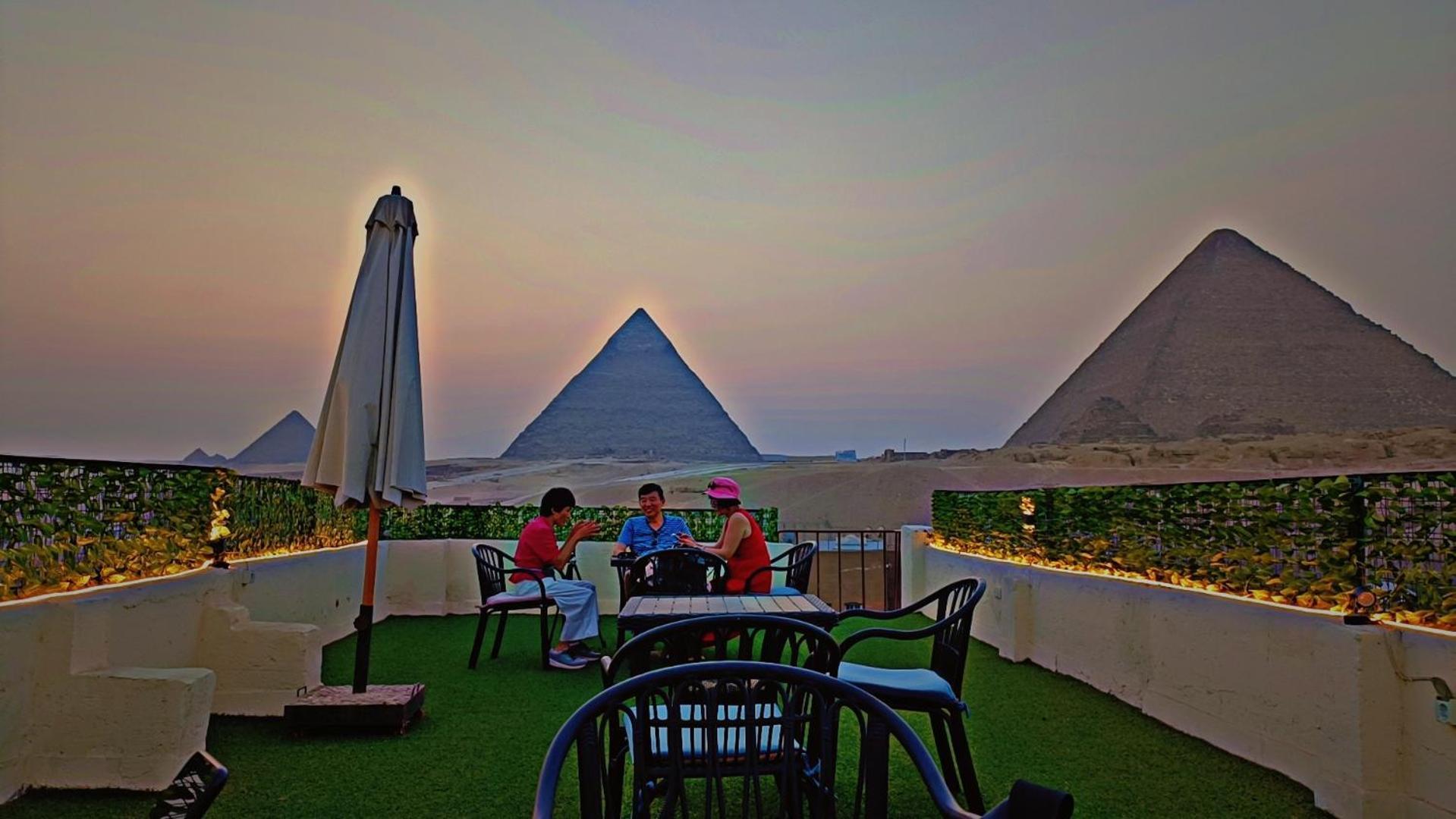 Solima Pyramids View Kafret el-Gabal Eksteriør bilde